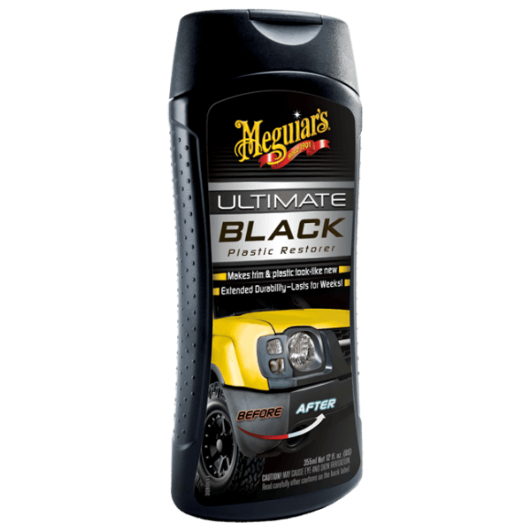 Meguiar's Ultimate Black Plastic Restorer 355ml - środek do pielęgnacji plastików zewnętrznych