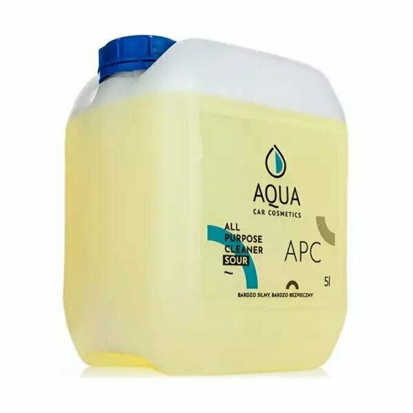 AQUA APC Sour 5L - uniwersalny środek czyszczący pH kwasowe