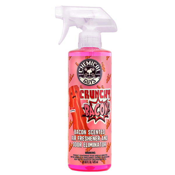 Chemical Guys Crunchy Bacon Scent 473ml - Odświeżacz powietrza o zapachu chrupiącego bekonu