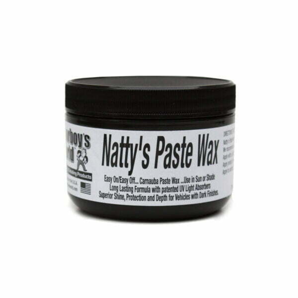 Poorboy's World Natty's Paste Wax Black 235ml - wosk naturalny