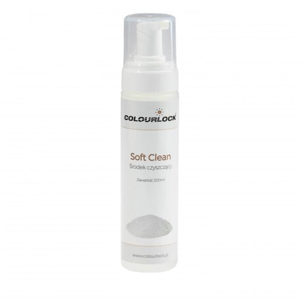 Colourlock Soft Clean 200ml - usuwa plamy i zabrudzenia w skórach gładkich