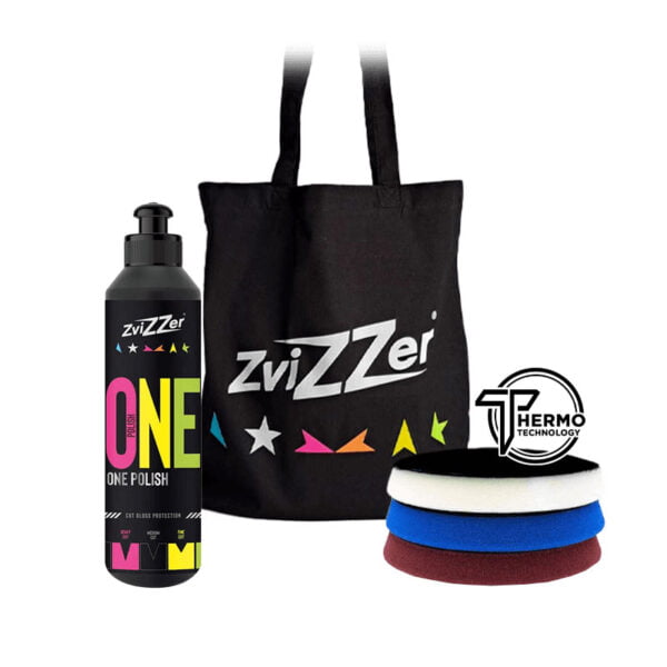 ZviZZer One Step - One Polish Set - zestaw do jednoetapowej korekty lakieru