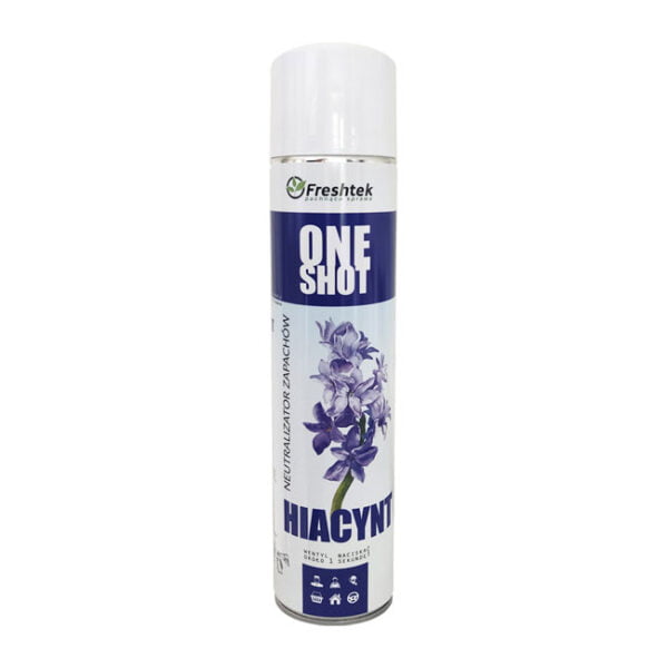 Freshtek One Shot Hiacynt 600ml - neutralizator zapachów