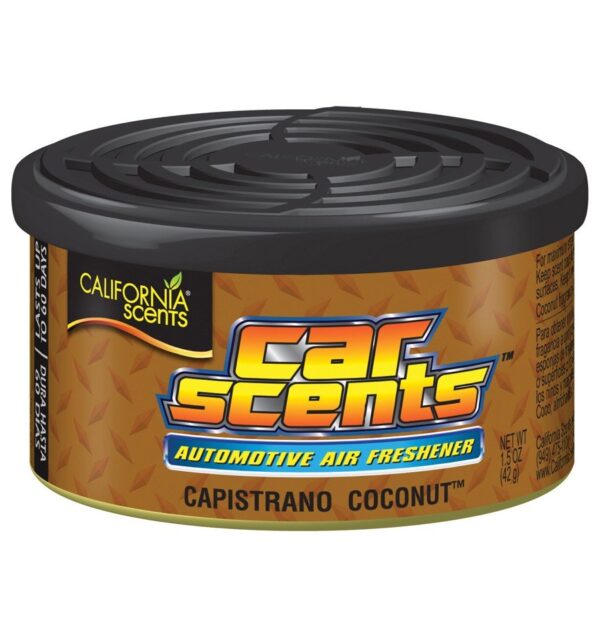 California Scents Capistrano Coconut - puszka zapachowa do auta kokos 42g