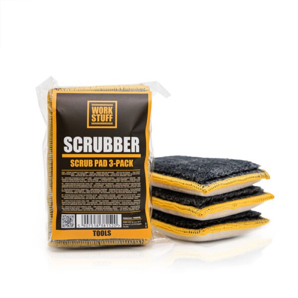 Work Stuff Scrubber Scrub Pad 3-pack - dwustronny pad do czyszczenia wnętrza