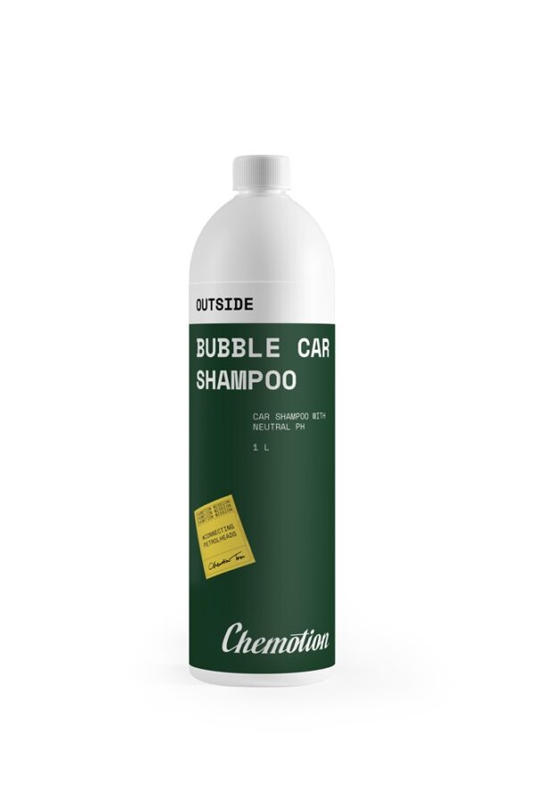 Chemotion Bubble Car Shampoo 1L - neutralny szampon do mycia samochodu