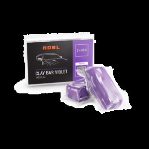 ADBL Clay Bar Violet 2x50g - średnio twarda glinka do lakieru