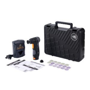 ShineMate EB200A KIT - Bezprzewodowa szlifierka oscylacyjna 10.8 V DC