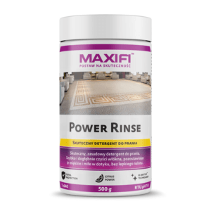 Maxifi Power Rinse E210 500g - proszek do prania ekstrakcyjnego tapicerki