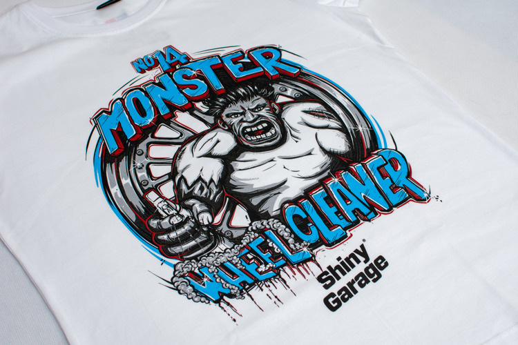 Shiny Garage Monster T-Shirt L 1 Shiny Garage Monster T-Shirt L