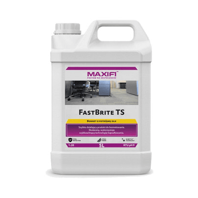 Maxifi FastBrite TS B809 5L - upholstery bonnet cleaner 1 Maxifi FastBrite TS B809 5L - środek do bonnetowania tapicerki