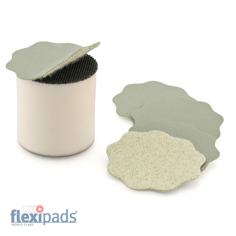 Flexipads 35mm - Płatki ścierne na rzep P3000 1 Flexipads 35mm - Płatki ścierne na rzep P3000
