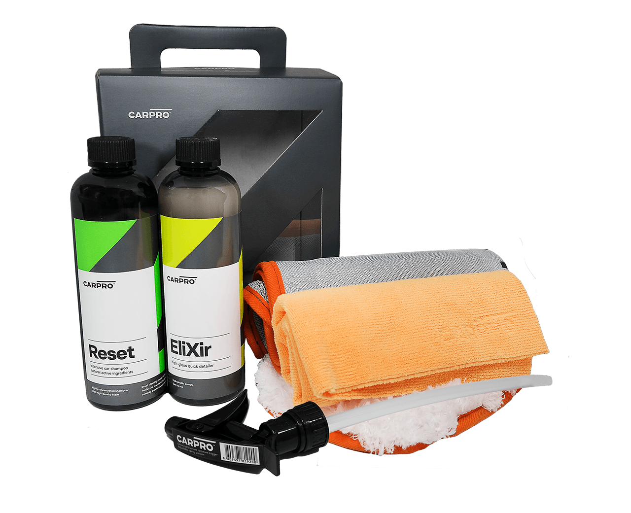 CarPro Wash Box Kit - zestaw do pielęgnacji lakieru, idealny dla początkujących 1 CarPro Wash Box Kit - zestaw do pielęgnacji lakieru