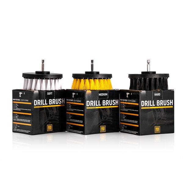 Work Stuff Drill Brush 3-pack - set of brushes for screwdriver 1 Work Stuff Drill Brush 3-pack - zestaw szczotek na wkrętarkę