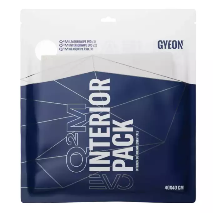 Gyeon Q2M InteriorPack EVO - zestaw mikrofibr do wnętrza 4-pak 1 Gyeon Q2M InteriorPack EVO - zestaw mikrofibr do wnętrza 4-pak