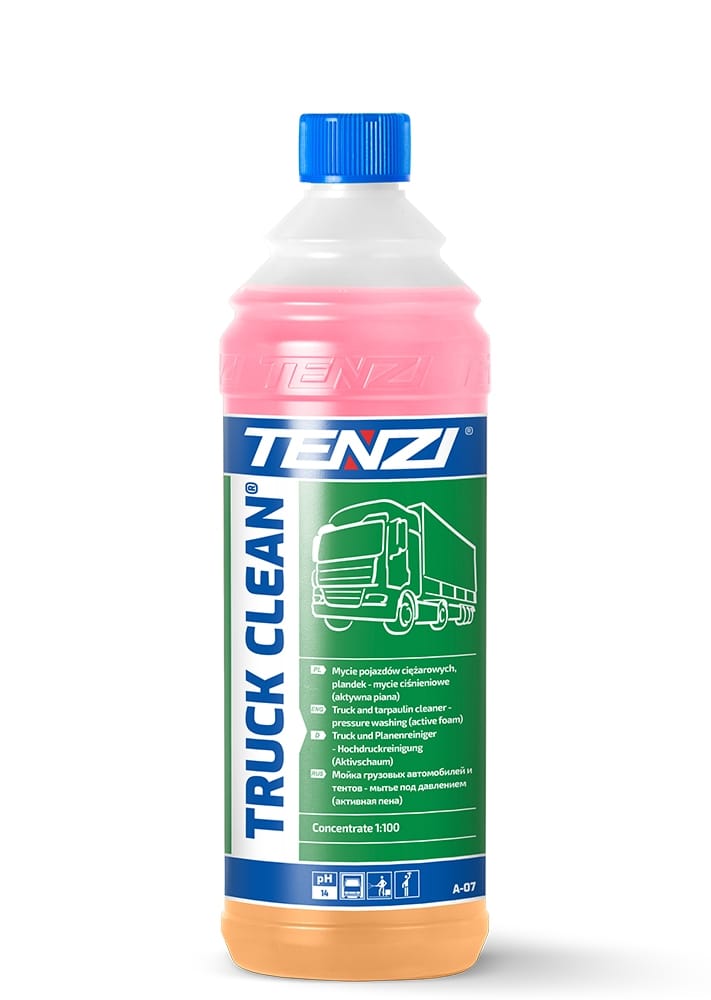 Tenzi Truck Clean 1L - aktywna piana do mycia ciężarówek, silników, plandek 1 Tenzi Truck Clean 1L - aktywna piana do mycia ciężarówek