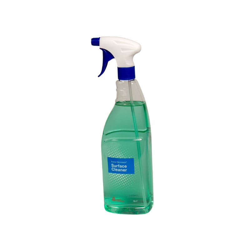 Avery Surface Cleaner 1L - uniwersalny płyn do czyszczenia, odtłuszczania i przygotowania powierzchni przed oklejaniem 1 Avery Surface Cleaner 1L - uniwersalny płyn do czyszczenia