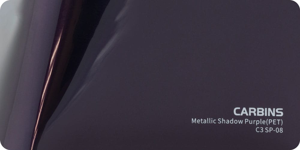 Carbins C3 SP-08 PET Metallic Shadow Purple 1MB - folia do zmiany koloru samochodu 1 Carbins C3 SP-08 PET Metallic Shadow Purple 1MB - folia do zmiany koloru samochodu