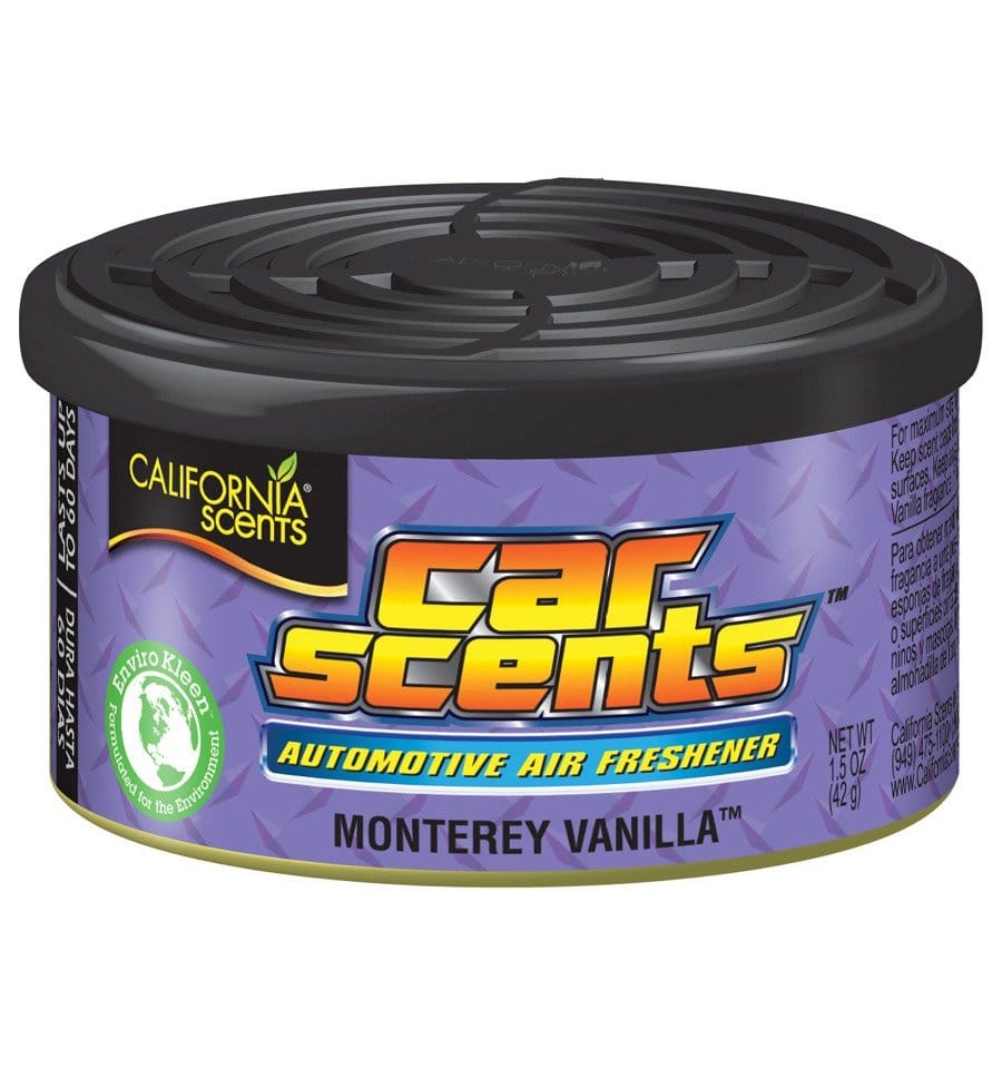 California Scents Monterey Vanilla - puszka zapachowa do auta wanilia 42g 1 California Scents Monterey Vanilla - puszka zapachowa do auta wanilia 42g