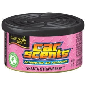 California Scents Shasta Strawberry - puszka zapachowa do auta truskawka 42g