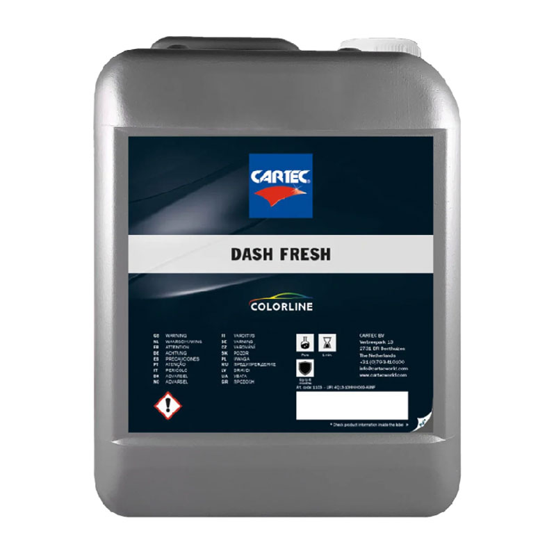 Cartec Dash Fresh 5L - preparat do odświeżania plastików 1 Cartec Dash Fresh 5L - preparat do odświeżania plastików