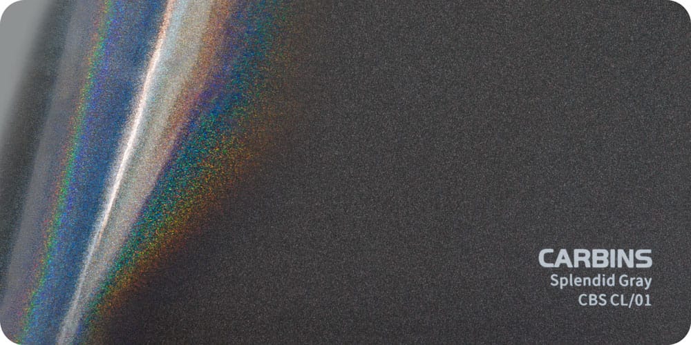Carbins CBS CL/01 Splendid Gray 1MB - folia do zmiany koloru samochodu 1 Carbins CBS CL/01 Splendid Gray 1MB - folia do zmiany koloru samochodu