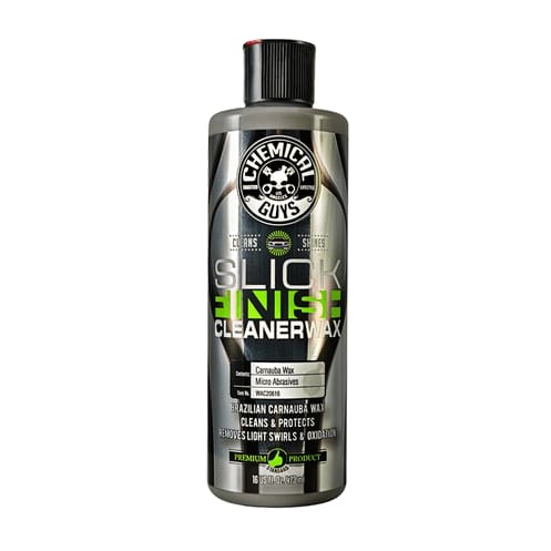 Chemical Guys Slick Finish Cleaner Wax 473ml - naturalny wosk w połączeniu z cleanerem 1 Chemical Guys Slick Finish Cleaner Wax 473ml - naturalny wosk w połączeniu z cleanerem