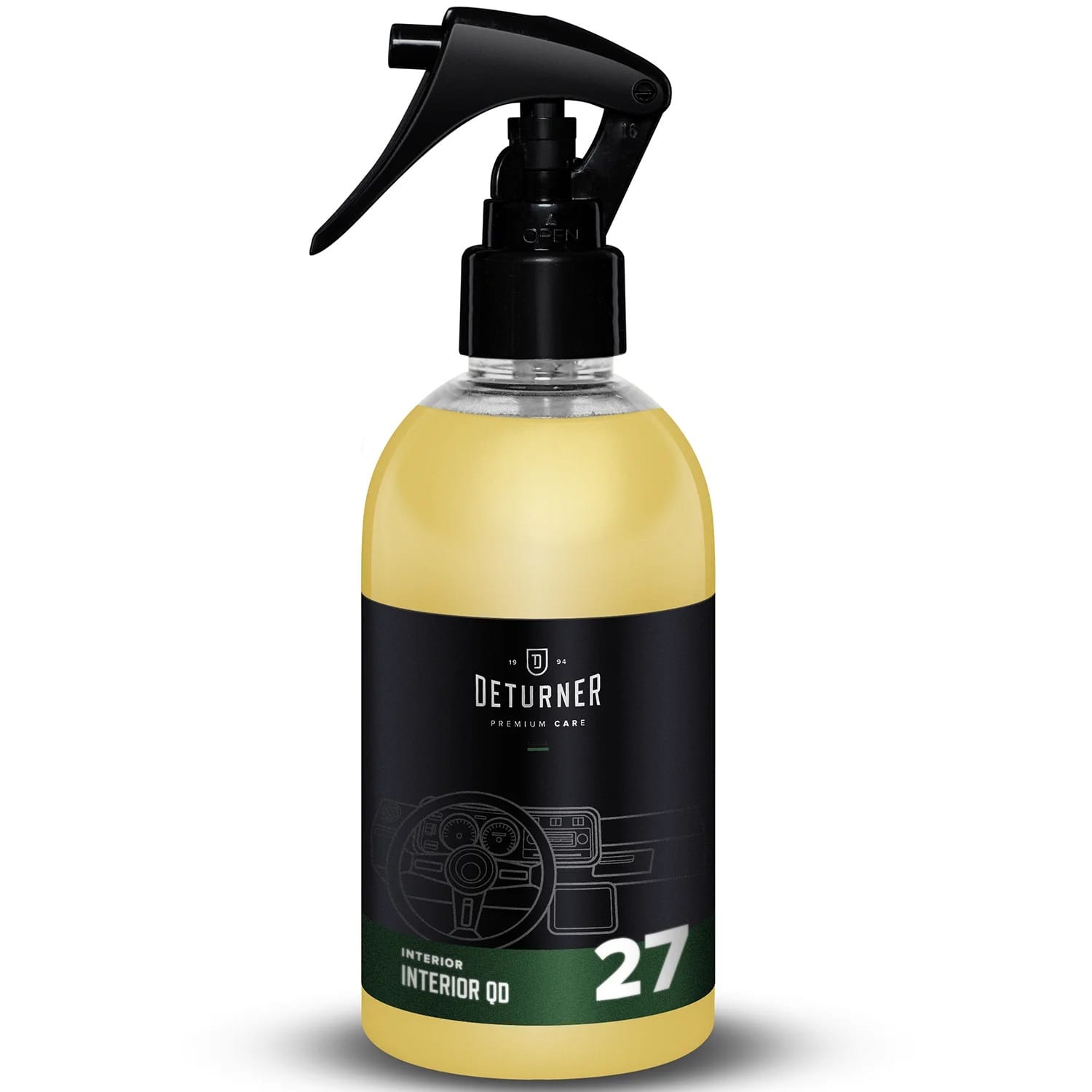 Deturner Interior QD 250ml - quick detailer do wnętrza samochodu 1 Deturner Interior QD 250ml - quick detailer do wnętrza samochodu