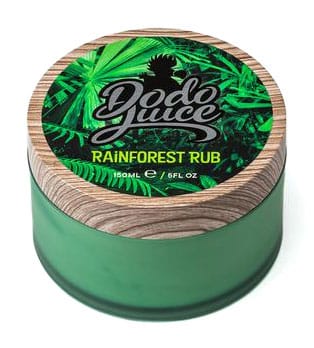Dodo Juice Rainforest Rub 150ml - łatwy w aplikacji wosk naturalny 1 Dodo Juice Rainforest Rub 150ml - łatwy w aplikacji wosk naturalny