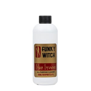 funky witch blue broom all purpose cleaner 500ml big