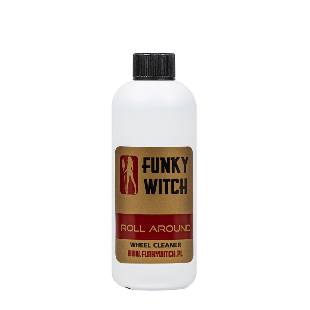 Funky Witch Roll Around Wheel Cleaner 500ml - produkt do mycia felg 1 Funky Witch Roll Around Wheel Cleaner 500ml - produkt do mycia felg
