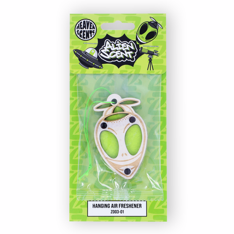 Heaven Scents Alien Scent Hanging Air Freshener 2 Heaven Scents Alien Scent Hanging Air Freshener