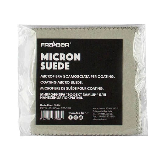 Innovacar Micron Suede 10x10 200gsm Grey 10 szt. - mikrofibra do powłok ochronnych 1 Innovacar Micron Suede 10x10 200gsm Grey 10 szt. - mikrofibra do powłok ochronnych