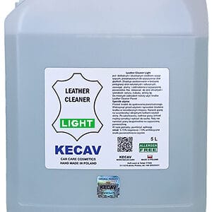 Kecav Leather Cleaner Light 5L - preparat do czyszczenia mocno zabrudzonych skór