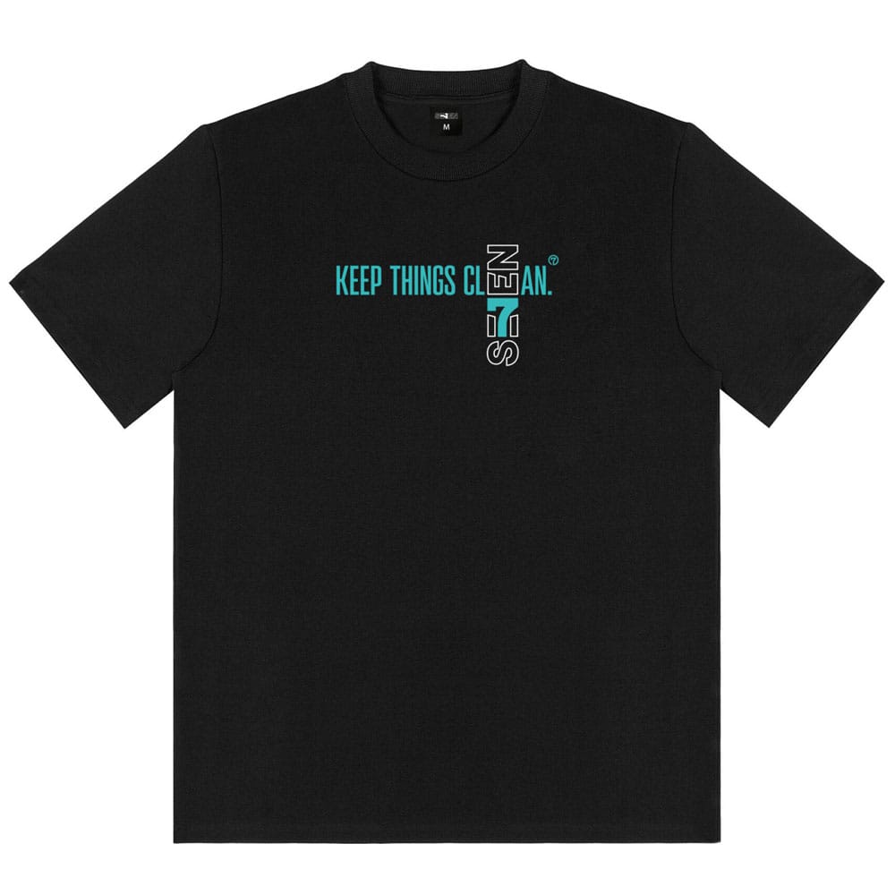 Seven Keep Things Clean Black M - koszulka z logo 1 Seven Keep Things Clean Black M - koszulka z logo