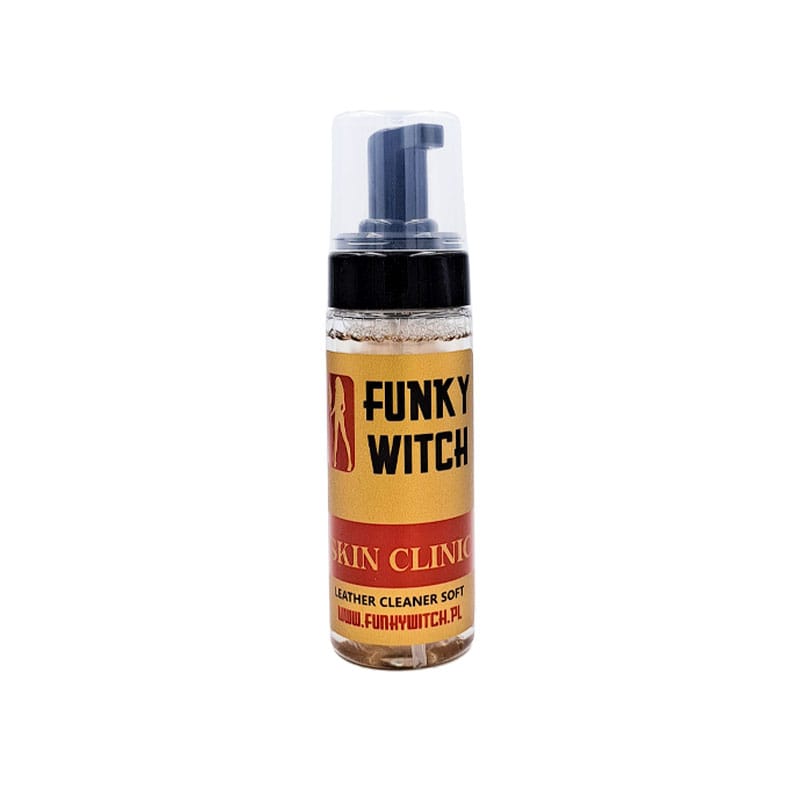 FUNKY WITCH Skin Clinic Leather Cleaner Soft 150ml - środek do czyszczenia skór 1 FUNKY WITCH Skin Clinic Leather Cleaner Soft 150ml - środek do czyszczenia skór