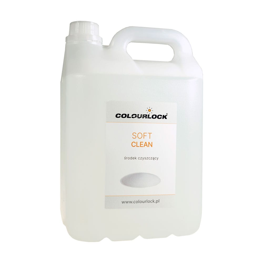 Colourlock Soft Clean 5L - usuwa plamy i zabrudzenia w skórach gładkich 1 Colourlock Soft Clean 5L - usuwa plamy i zabrudzenia w skórach gładkich