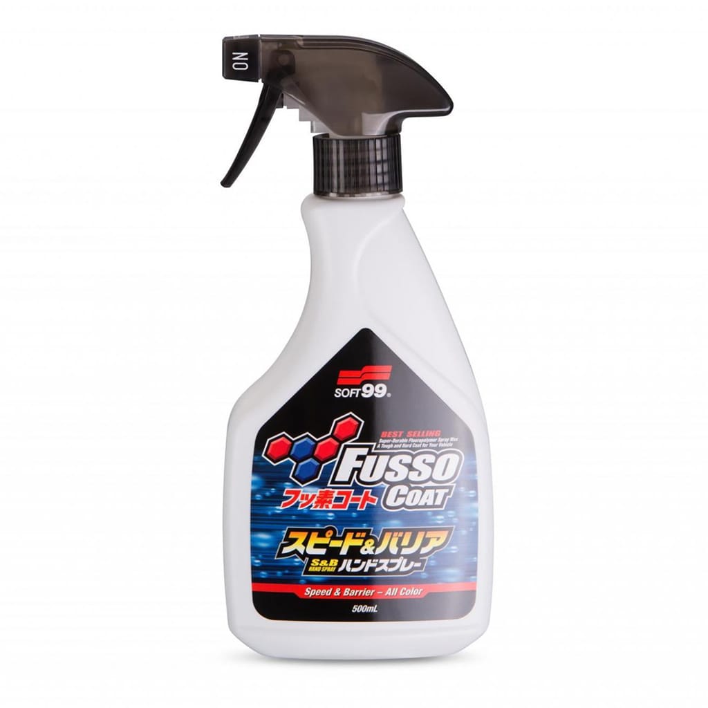 Soft99 Fusso Coat Speed & Barrier Hand Spray 400ml -quick detailer 1 Soft99 Fusso Coat Speed & Barrier Hand Spray 400ml -quick detailer