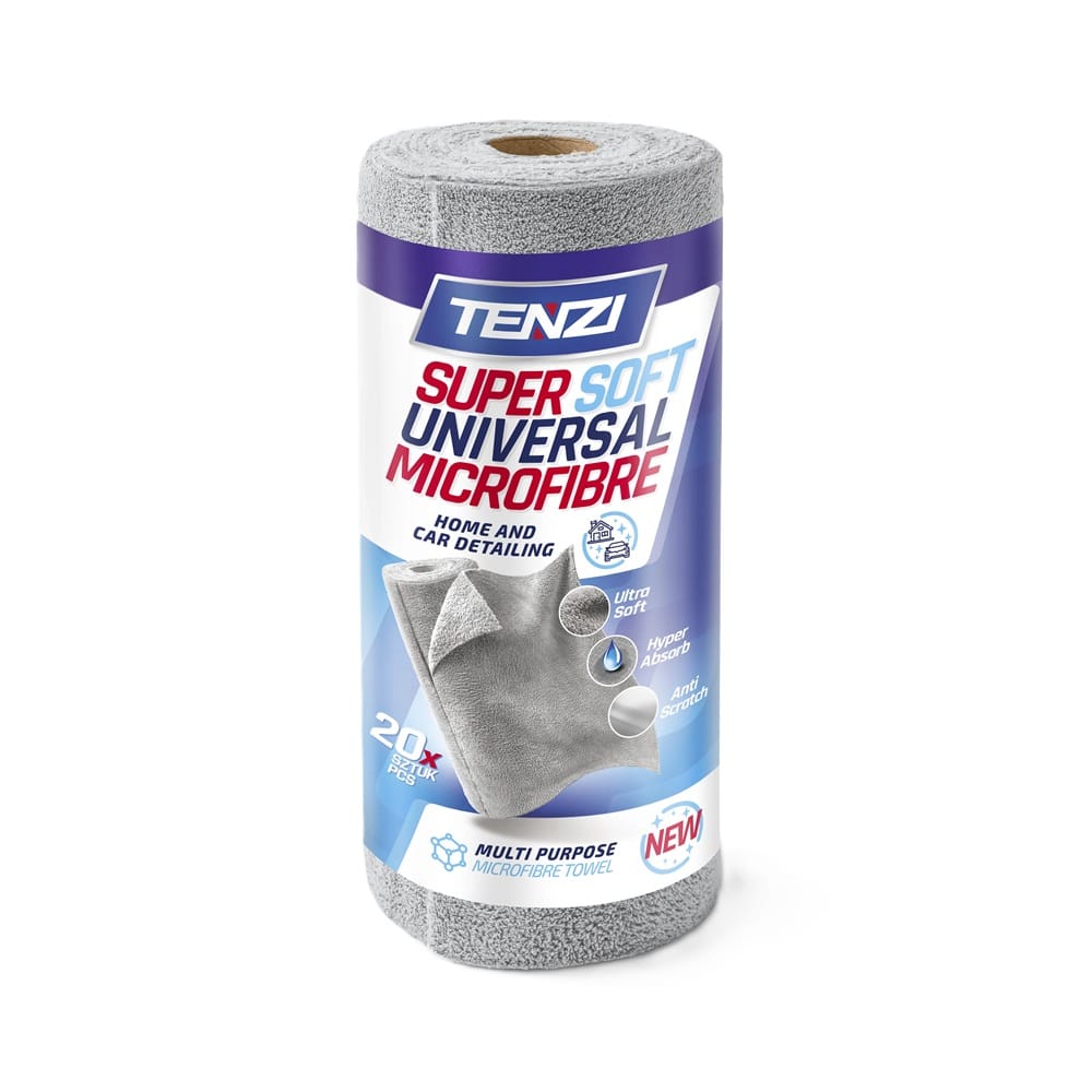 Tenzi Mikrofibry na rolce SZARE 20szt. 35x35cm 1 Tenzi Mikrofibry na rolce SZARE 20szt. 35x35cm