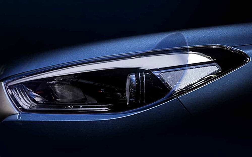 Ulty Nano PPF Light BLACK Grey Headlight 60cm 1mb - folia ochronna na lampy 1 Ulty Nano PPF Light BLACK Grey Headlight 60cm 1mb - folia ochronna na lampy