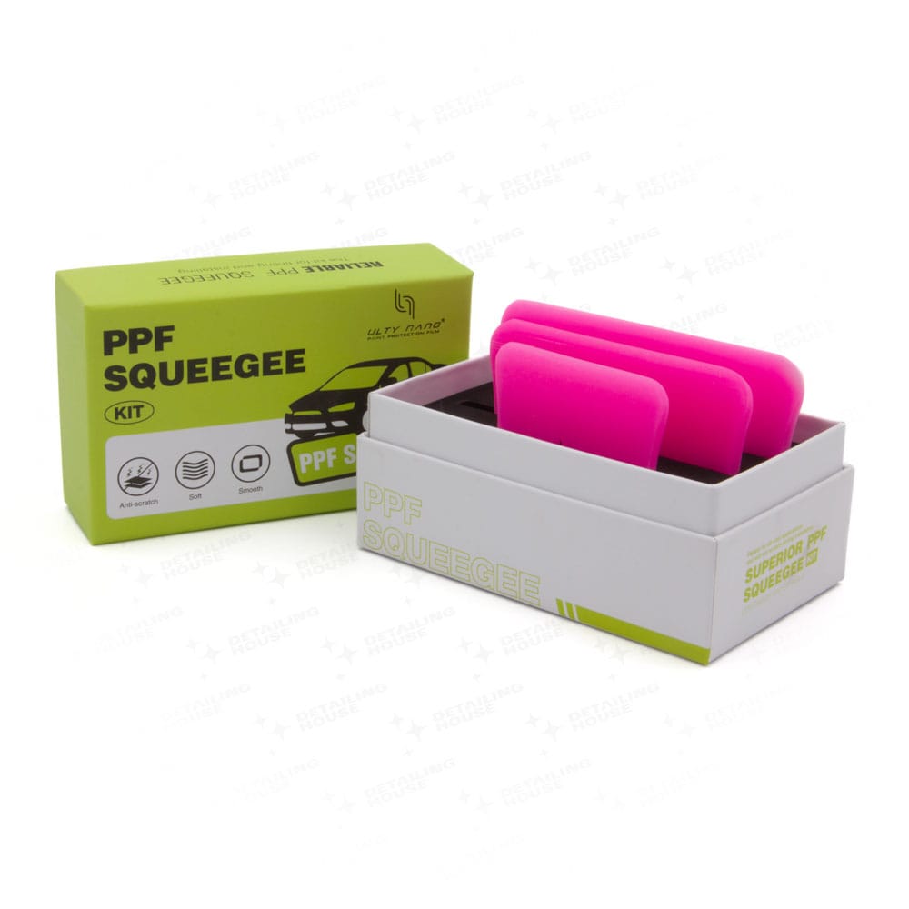 Ulty Nano PPF Squeegee Kit Pink 3 szt. - rakle do folii 1 Ulty Nano PPF Squeegee Kit Pink 3 szt. - rakle do folii