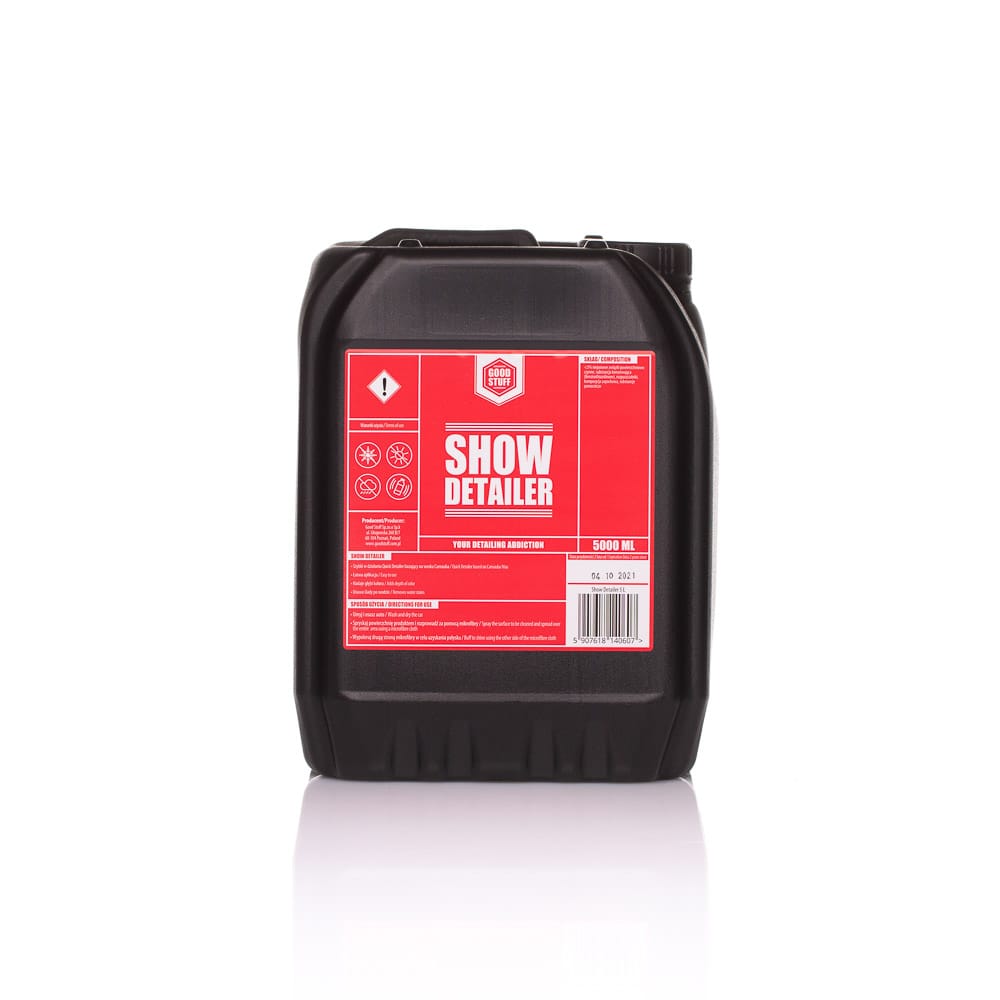 Good Stuff Show Detailer 5L - quick detailer, maksymalna poprawa wyglądu lakieru 1 Good Stuff Show Detailer 5L - quick detailer