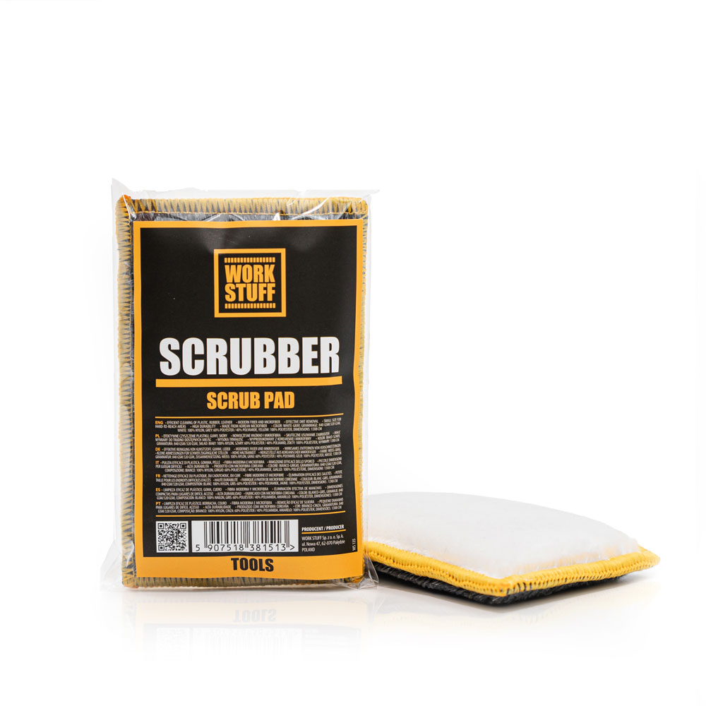Work Stuff Scrubber Scrub Pad - dwustronny pad do czyszczenia wnętrza 1 Work Stuff Scrubber Scrub Pad - dwustronny pad do czyszczenia wnętrza