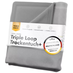 Chemicalworkz Triple Loop Towel Grey 40x40cm