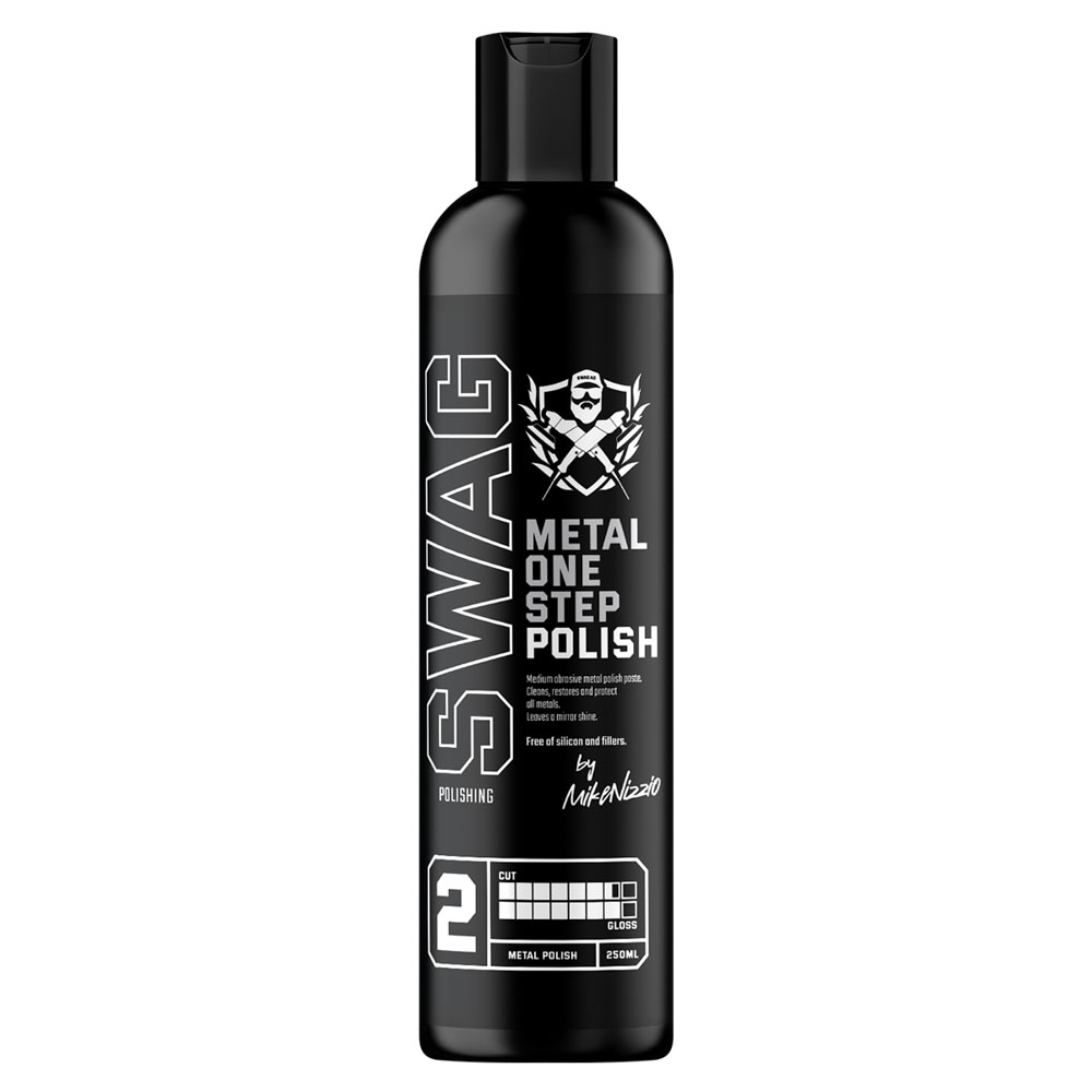 Swag METAL ONE STEP POLISH 250ml - pasta do polerowania metalu 1 Swag METAL ONE STEP POLISH 250ml - pasta do polerowania metalu