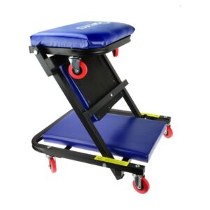 GEKO Leżanka warsztatowa - taboret 2w1