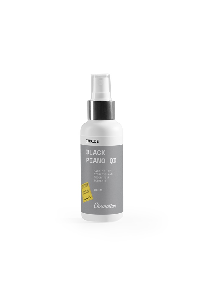 Chemotion Black Piano QD 100ml - preparat do pielęgnacji wyświetlaczy i elementów dekoracyjnych 1 Chemotion Black Piano QD 100ml - preparat do pielęgnacji wyświetlaczy i elementów dekoracyjnych