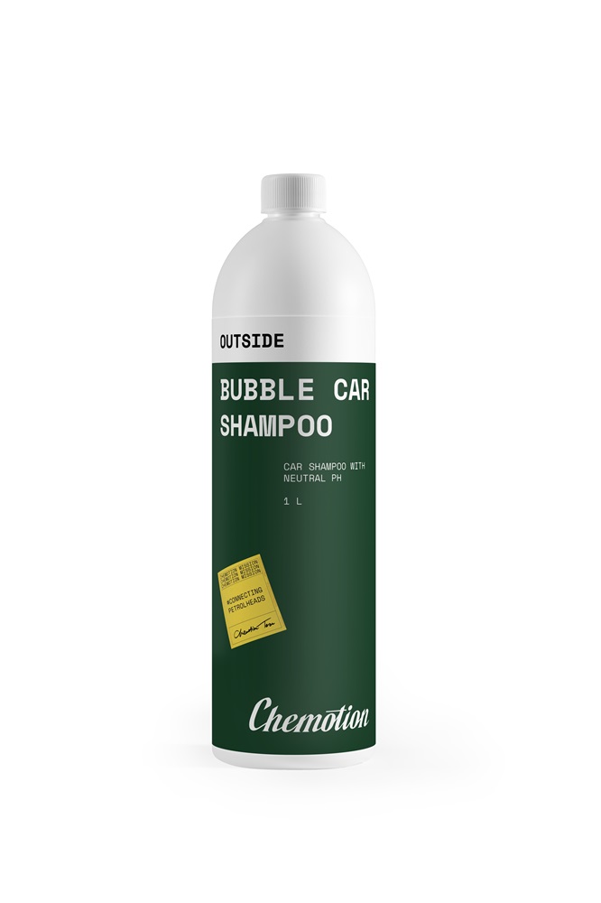 Chemotion Bubble Car Shampoo 1L - neutralny szampon do mycia samochodu 1 Chemotion Bubble Car Shampoo 1L - neutralny szampon do mycia samochodu