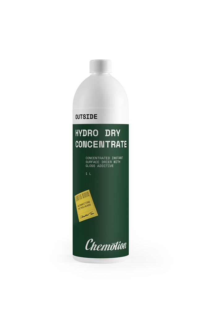 Chemotion Hydro Dry Concentrate 1L - skoncentrowany osuszacz do lakieru z dodatkiem nabłyszczającym 1 Chemotion Hydro Dry Concentrate 1L - skoncentrowany osuszacz do lakieru z dodatkiem nabłyszczającym