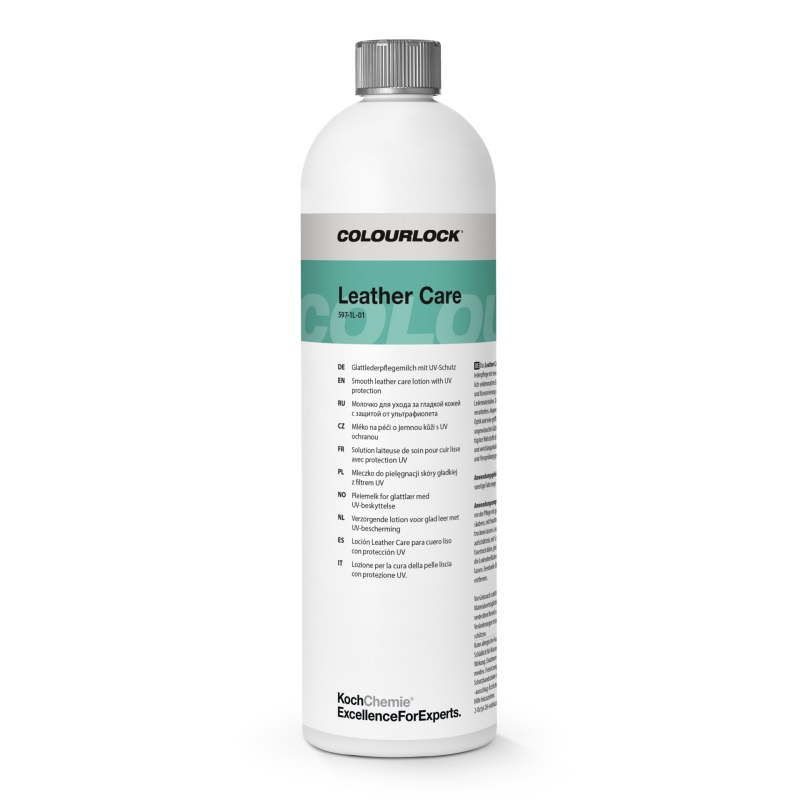 Koch Chemie LC Leather Care 1L – środek do pielęgnacji skóry naturalnej i syntetycznej z ochroną UV 1 Koch Chemie LC Leather Care 1L – środek do pielęgnacji skóry naturalnej i syntetycznej z ochroną UV